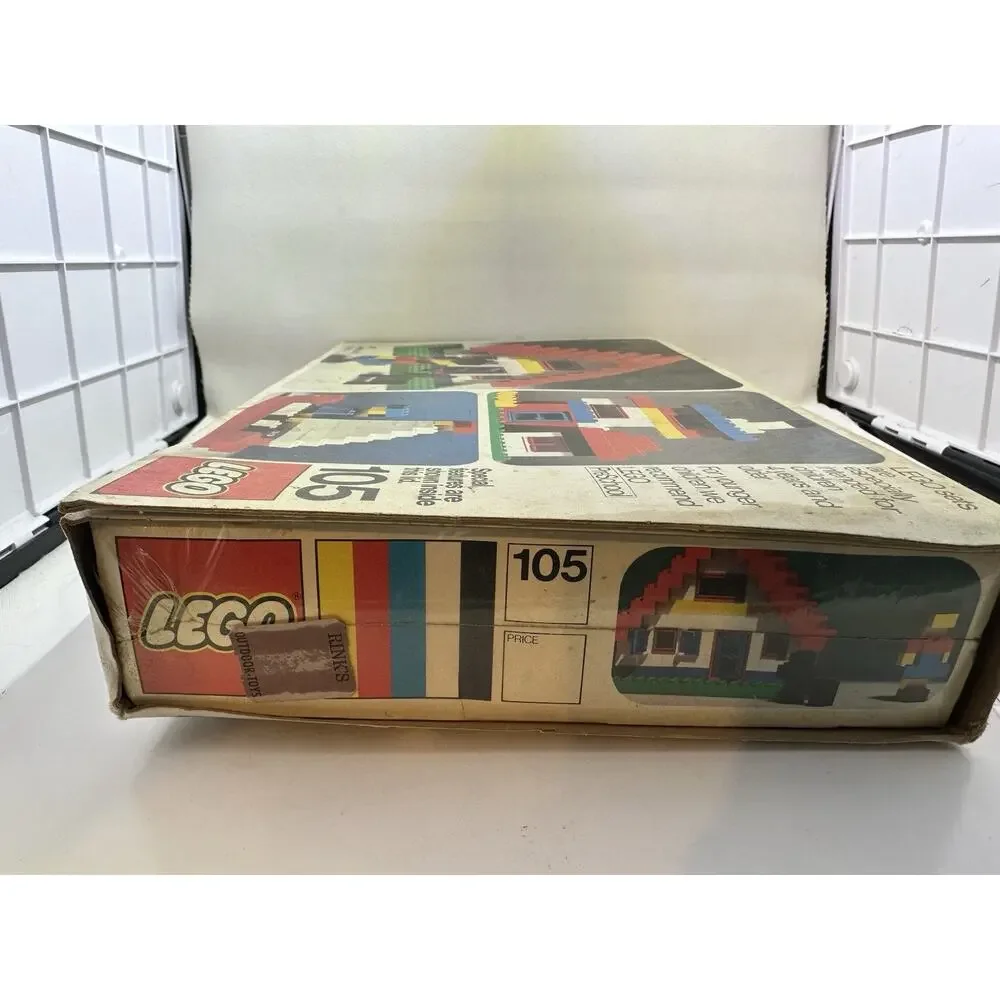 VINTAGE 1974 LEGO Set Number 105 Factory Sealed See description Fast Shipping